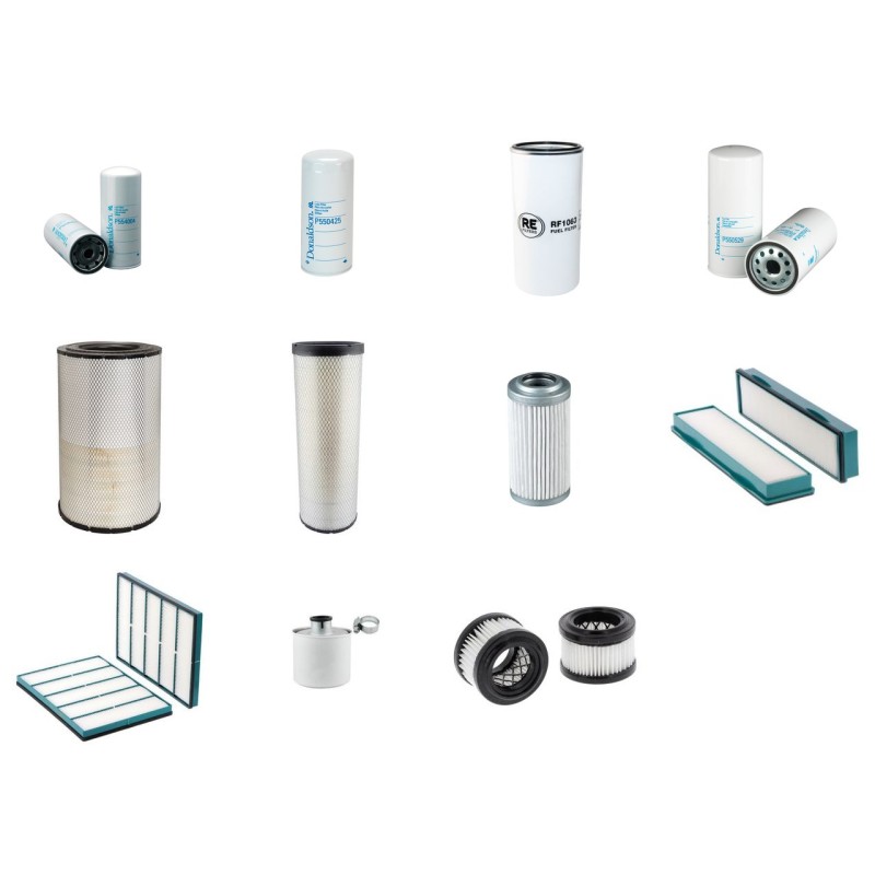 Filter Kit for Volvo EC 380 EL Filter Service Kit with Volvo D13J engine  YR 2015