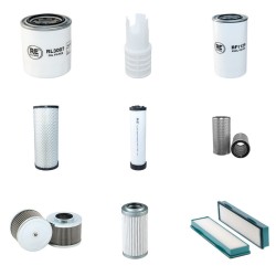 Filter Kit for Volvo EC 55 C Filter Service Kit with Yanmar 4Tnv94L-Xvc6U engine Serial No 110001-2010-