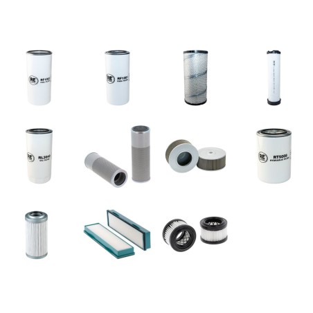 Filter Kit for Volvo ECR 145 CL Filter Service Kit with Volvo D4Eeae3 engine 2009-