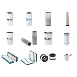 Volvo ECR235C/CL Filter Service Kit with Volvo D6EAEA3