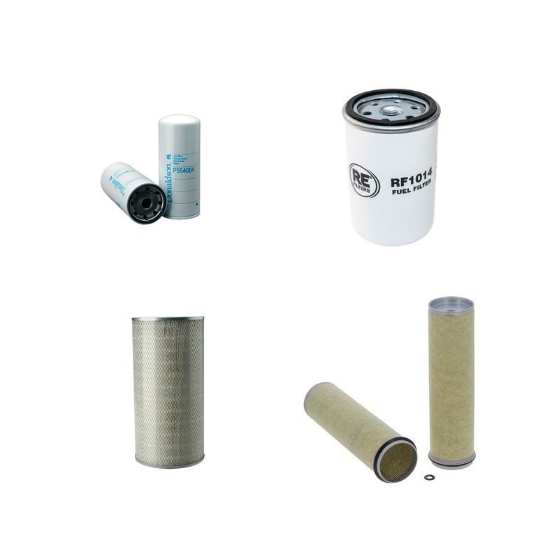 Filter Kit for Volvo 4600B Filter Service Kit Air Oil Fuel Filters with Volvo engine