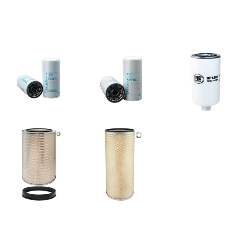 Filter Kit for Volvo L 190 B Filter Service Kit with Cummins  engine