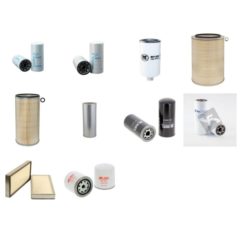 Filter Kit for Volvo L 270 Filter Service Kit with Cummins KT19 engine