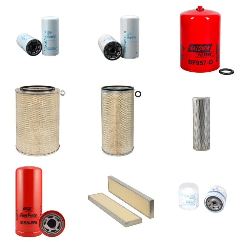 Filter Kit for Volvo L 280 C Filter Service Kit with Cummins NTA855 engine