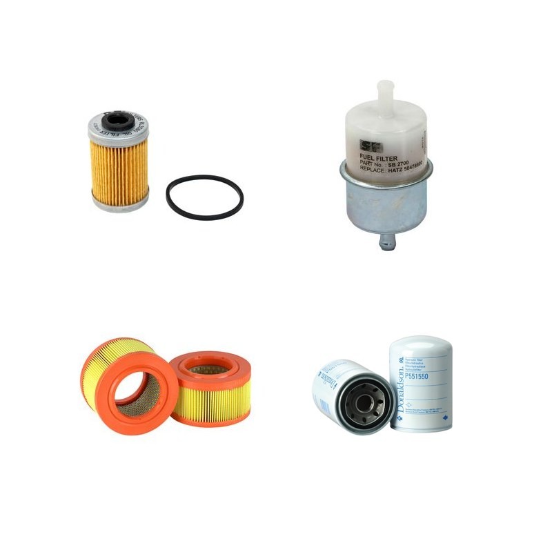 Filter kit for Wacker RD7 with Hatz 1D41S Engine