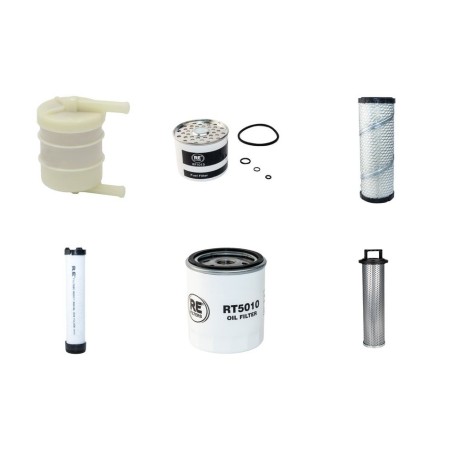 WACKER WL 25 Filter Service Kit w/Perkins 404C22 Eng.   YR  2010