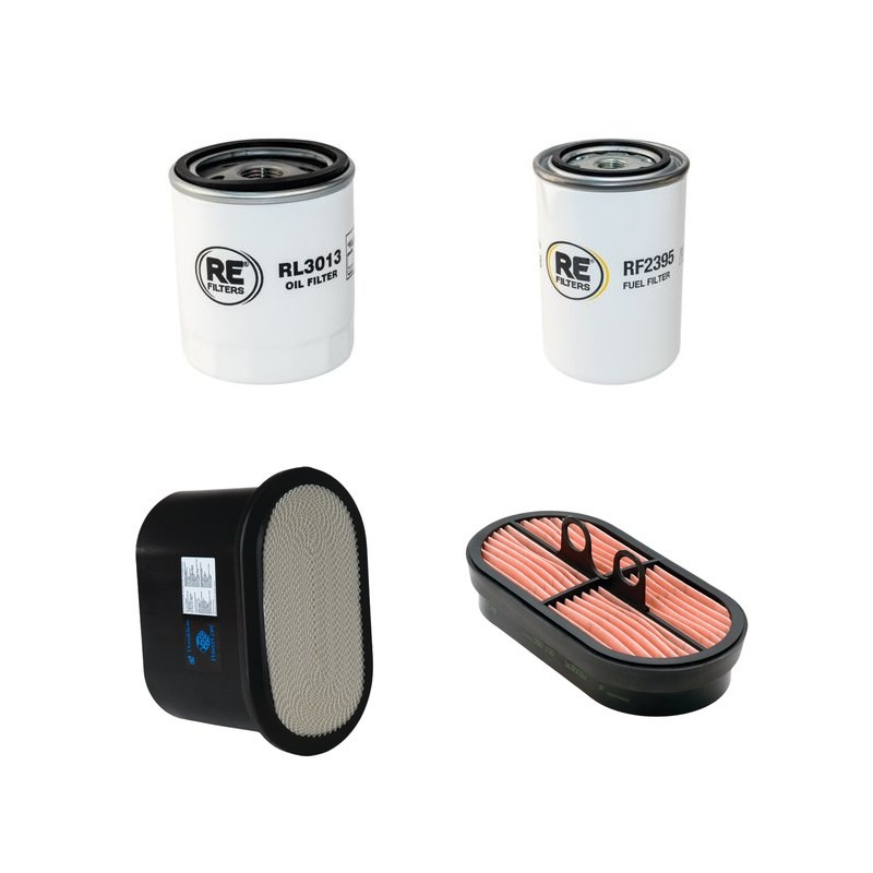 Filter kit for Wacker Neuson DW50 Air Oil Fuel Filters with Deutz TCD2.9L4 Engine Year 2016