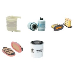 Filter kit for Wacker Neuson ET65 with Perkins 404F-22T Engine Year 2016-
