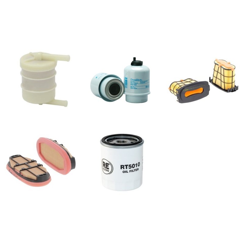 Filter kit for Wacker Neuson ET65 with Perkins 404F-22T Engine Year 2016-