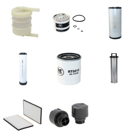 WEIDEMAN 2070 CX50T Filter Service Kit w/Perkins 404C-22 Eng.   YR  2007-