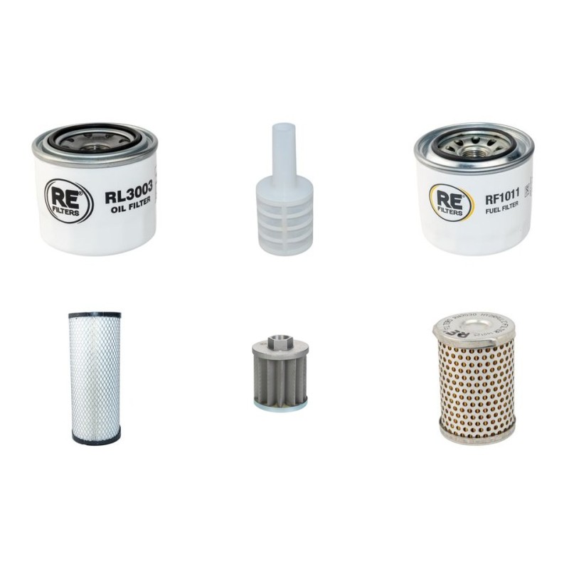 Filter Kit for Yanmar C30R-A with Yanmar 3KNSA Engine Year 2011