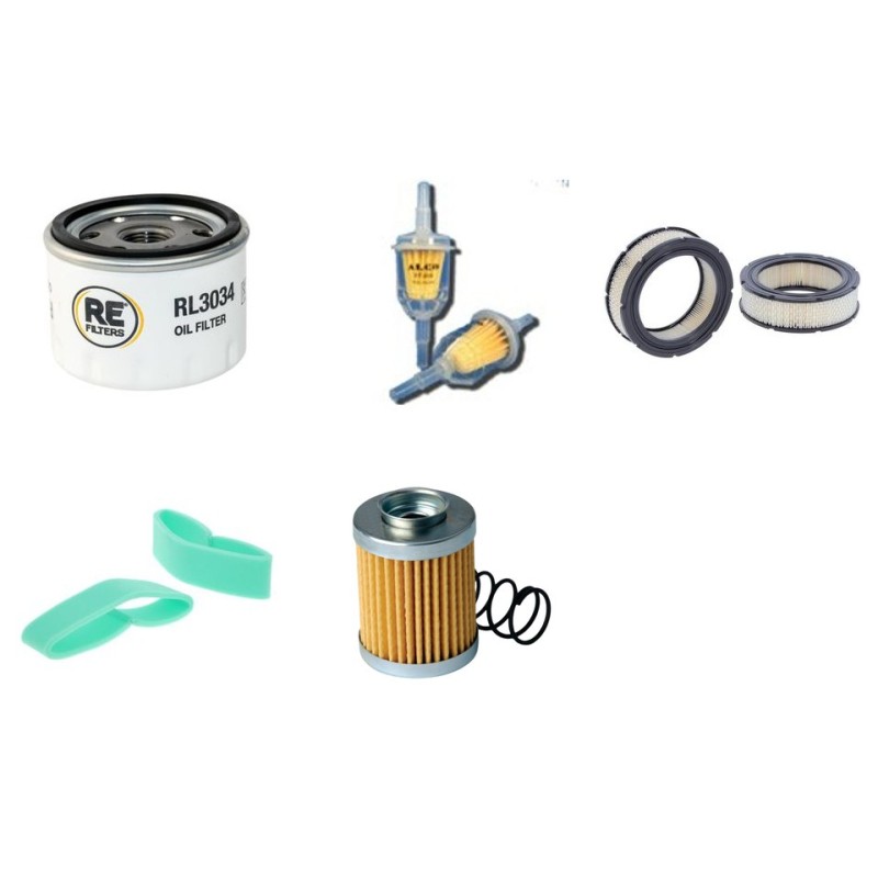 BUGNOT THIERION BVE 55 Filter Service Kit w/VANGUARD  Eng.     23 HP