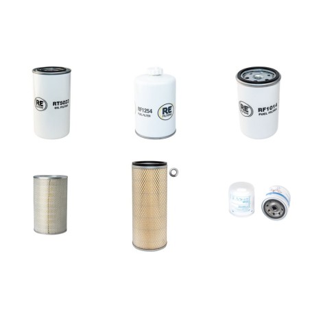 Filter kit for Case 1644 with Cummins 6T5.9 Engine