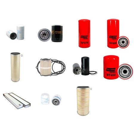 Filter kit for Case 1680 with DT466C Engine Serial No JJC0045889-