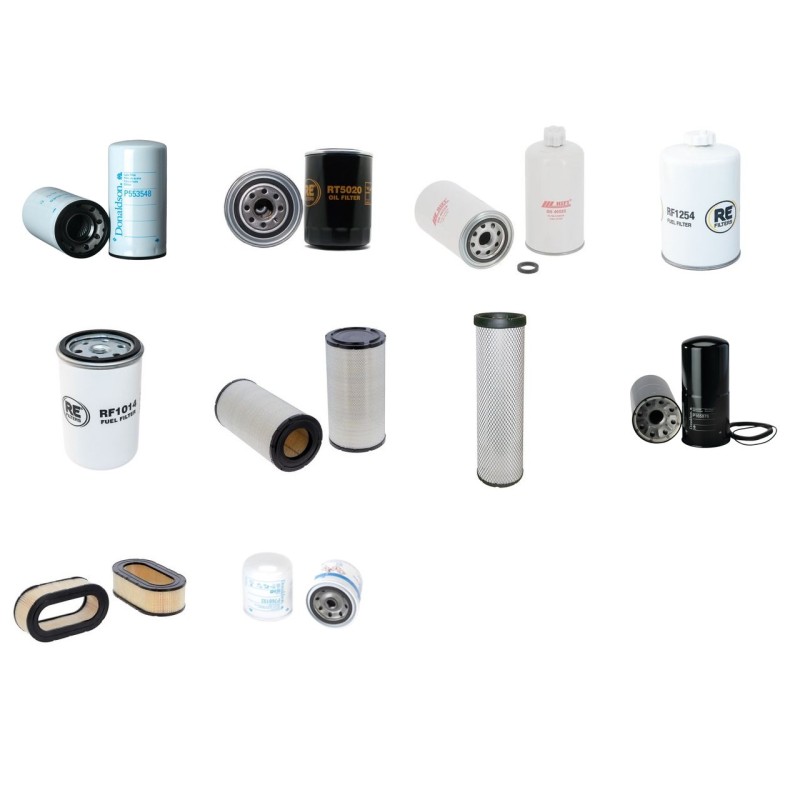 Filter kit for Case 2188 with Cummins Engine Serial No JJC0186900-