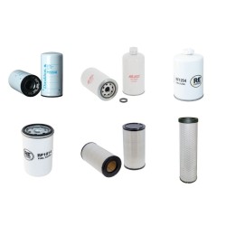 Case 2188 Filter Service Kit Air Oil Fuel Filters with