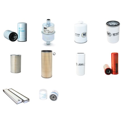 Filter kit for Case 7240 Magnum with Cummins 6T830 Engine