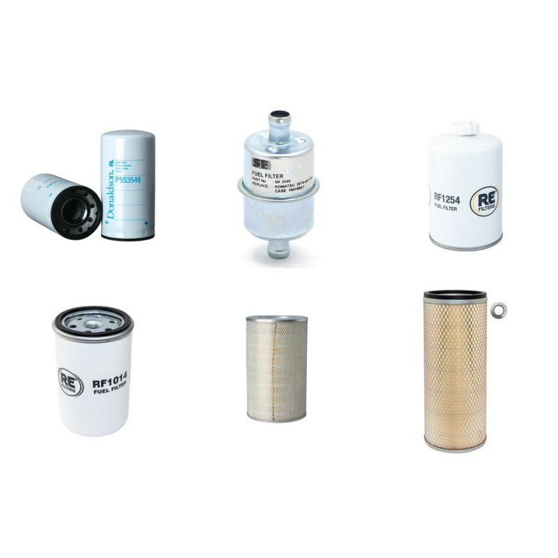 Filter kit for Case 8950 with Cummins 8.3 Engine  YR 1998-