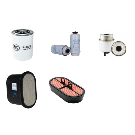Filter kit for Case CS 105 PRO Air Oil Fuel Filters with SISU Engine  YR 2010-