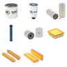 Filter kit for Case CS 68 with WD301.89 Engine  YR -12.98 68 CH