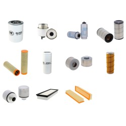 Filter kit for Case CVX 150 with Sisu Engine 2011-