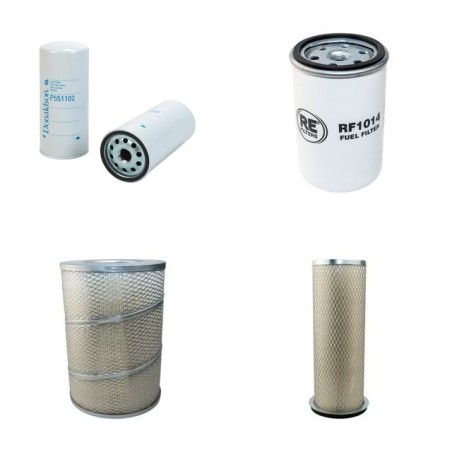 Filter kit for Case 115 (CL/P) Air Oil Fuel Filters with Deutz BF6L913 Engine