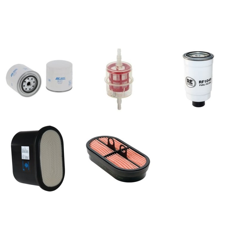 Filter kit for Case Farmall 75A Air Oil Fuel Filters