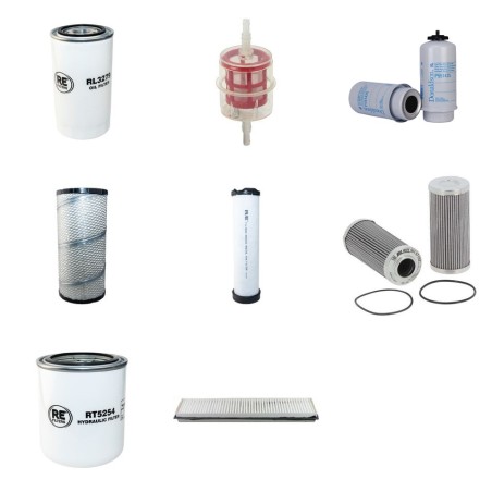 Filter kit for Case JXU 1070 with Cnh Engine 2006-