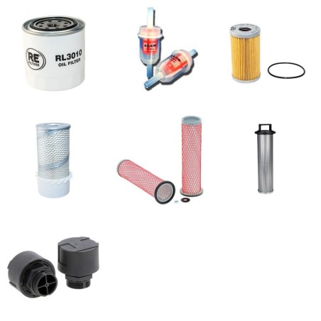 BERGMANN 2025 B Filter Service Kit withKubota V 2203 Eng