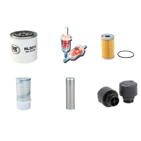 BERGMANN 2035 Filter Service Kit withKubota V 2203 Eng