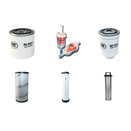 BERGMANN 2060 Filter Service Kit withKubota V 3800E2 Eng