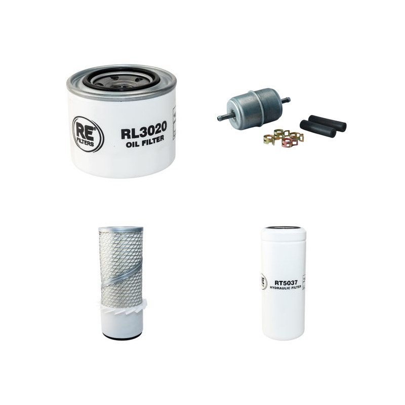 Filter Kit for Bobcat 642B with Mitsubishi Engine Serial Number 5040 25001-