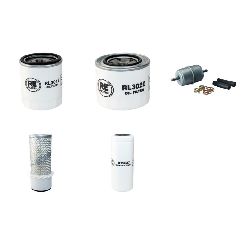 Filter Kit for Bobcat 742 with Ford 4-98/Mitsubishi Engine Serial Number 20572-