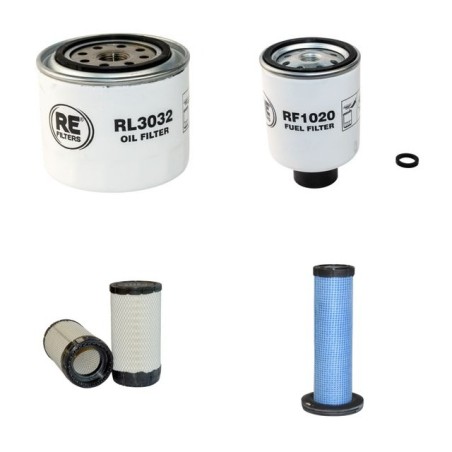 Filter Kit for Bobcat S220 TIER3 Air Oil Fuel Filters