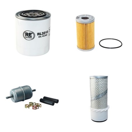 Filter Kit for Bobcat X225 - Air - Oil - Fuel Filters