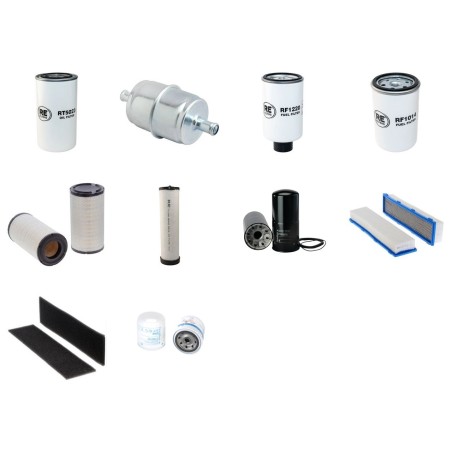 Filter kit for Case MX 170 with Cummins 6T590 Engine HP 166 CH