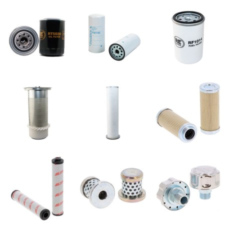 Filter kit for Case Poclain 61P 
