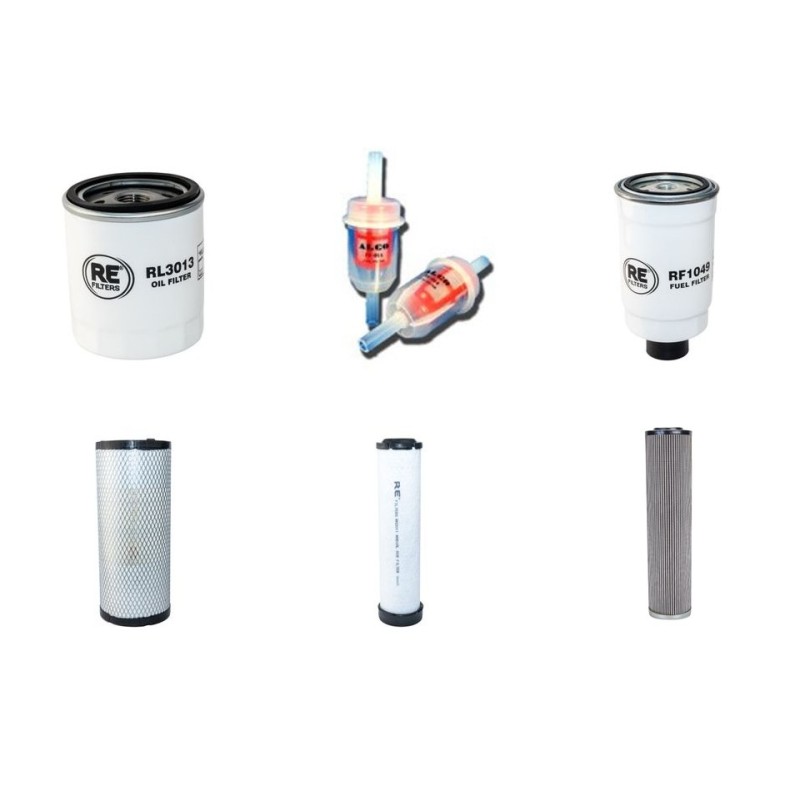 Filter kit for Case 221 D with Deutz F4M2011 Engine