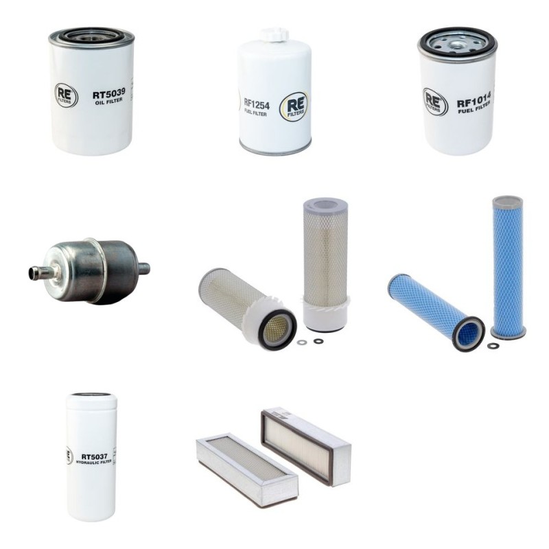 CASE POCLAIN 580 K Filter Service Kit with Cummins Eng