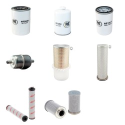 Case 888 Filter Service Kit with Cummins 6T390 Engine