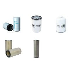 Filter kit for Case 721 B (Loader) with Cummins /Case 6T-830 Engine