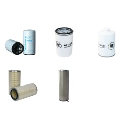 Filter kit for Case 821 B (Loader) with Cummins /Case 6T-830 Engine
