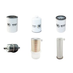 Filter kit for Case 888 Air Oil Fuel Filters with Cummins 6T390 Engine