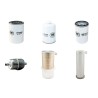 Filter kit for Case 888 Air Oil Fuel Filters with Cummins 6T390 Engine