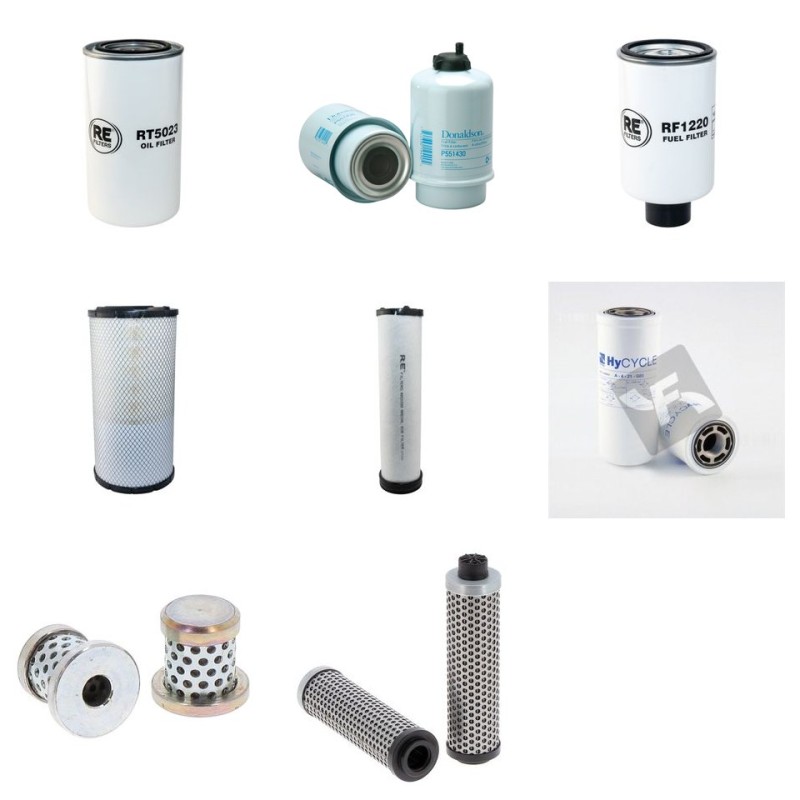 Filter kit for Case 988 with Cummins 6T590 Engine  YR 1999-