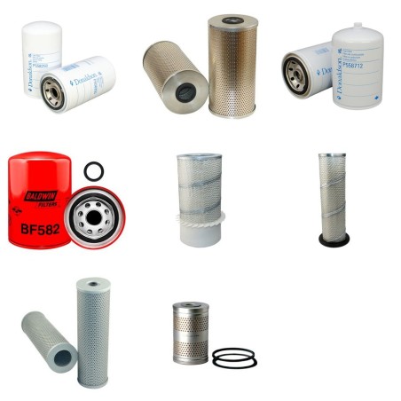 Filter kit for Case 1150 B with Case 451 Engine