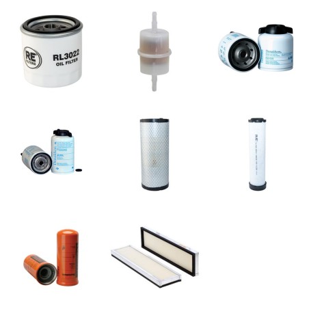 Filter kit for Case Poclain SR 150 with Ism/Nh 844T Engine 2011-