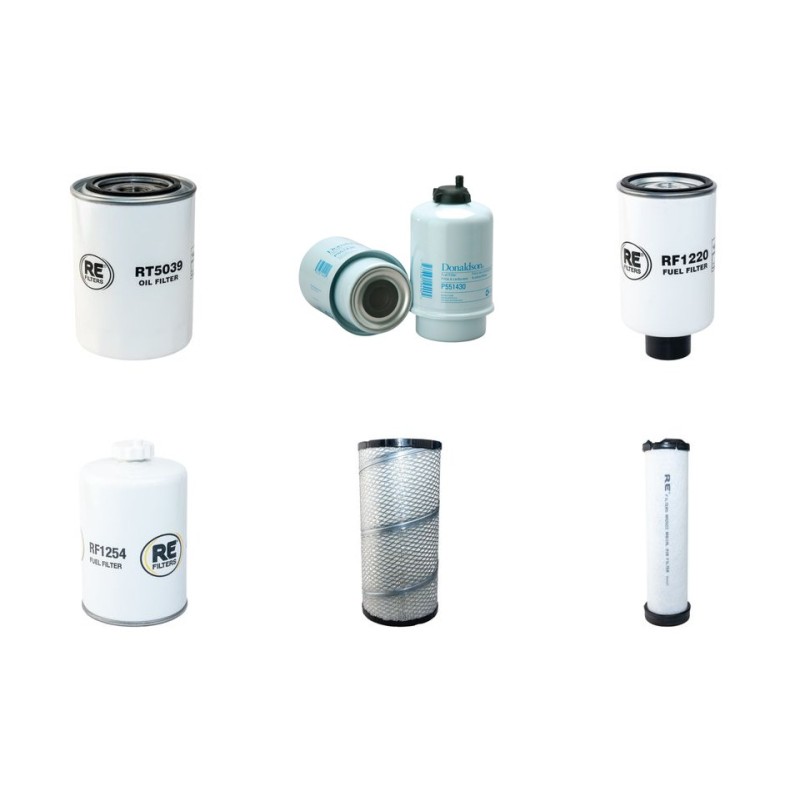 Filter kit for Case WX 150 with Cummins Engine