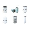Filter kit for Case WX 150 with Cummins Engine