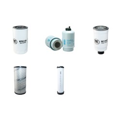 Filter kit for Case WX 150 Air Oil Fuel Filters with Iveco Engine